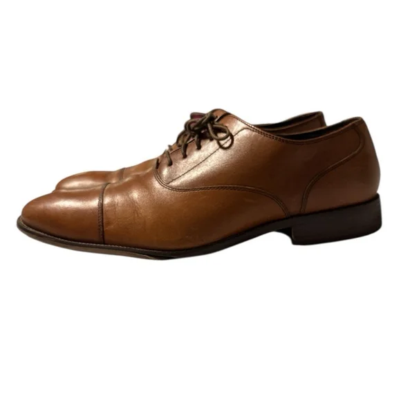 Cole Haan Shoes Cole Haan Mens Lenox Hill Brown Leather Cap